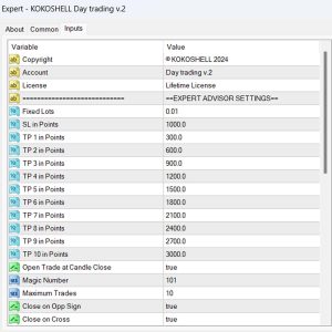 KOKOSHELL Day trading v.2 (003)