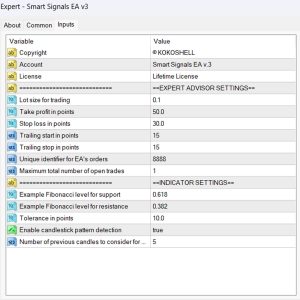 Smart Signals MT4 EA v3